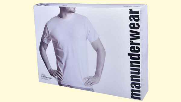 食品包裝盒掛在貨架上、將商品一件件堆起、將商品平鋪在貨架上